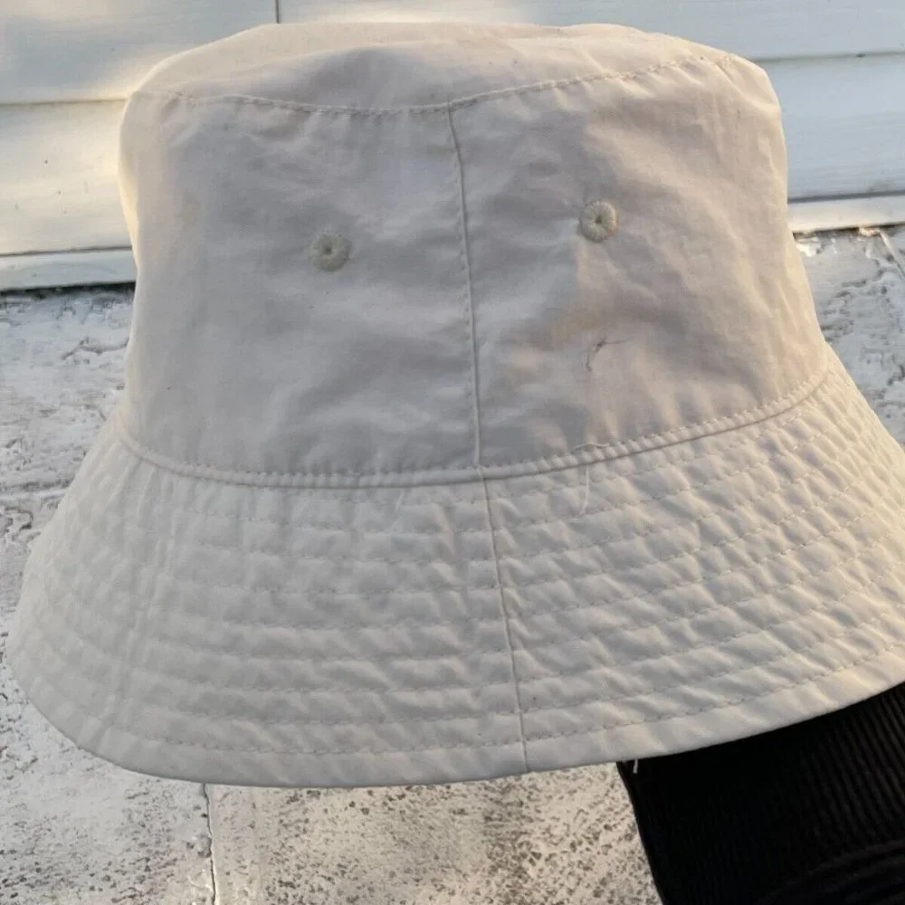 Wild Fable Girl Hat Round Bucket Hat Beige Cap One Size - Picture 2 of 8